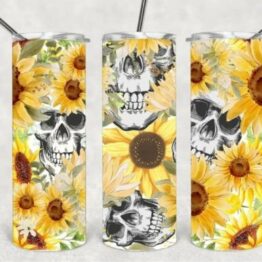 Skulls-And-Sunflower-tumbler-Skinny-Graphics-31129734-1-1-580x387
